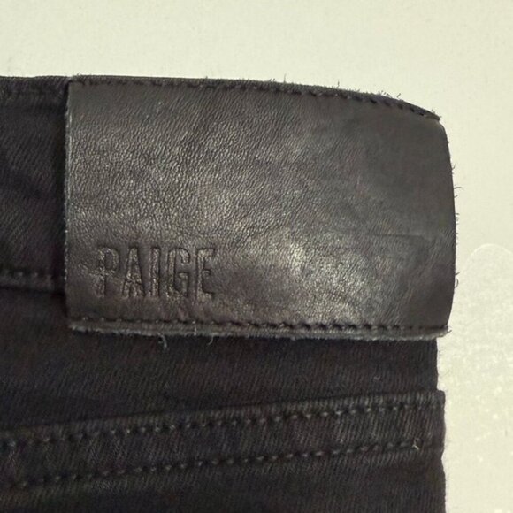 Paige Lennox Men’s Slim Fit Jeans Black Shadow Size 38 - Picture 4 of 11